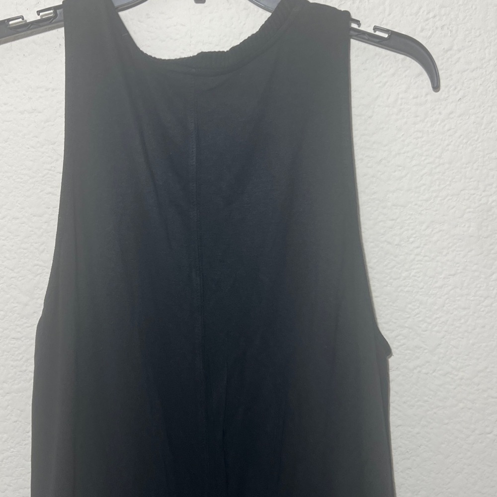 Splendid women’s Supersoft mini dress size L black summer lightweight - Picture 8 of 9